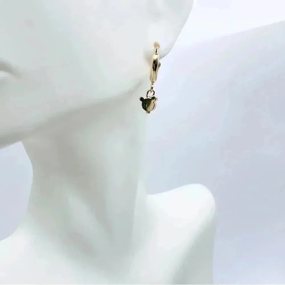 MICKEY Petit Drop Hoops Earrings